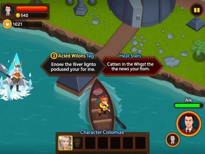 Adventure River King Gameplay Screenshot